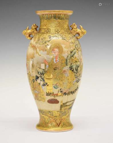 Good quality Japanese Satsuma vase