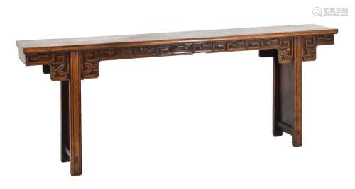 Chinese elm altar table