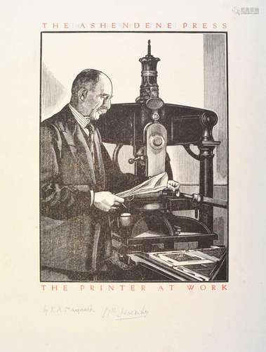 Ashendene Press - Collection of woodcuts, Charles St John Ho...