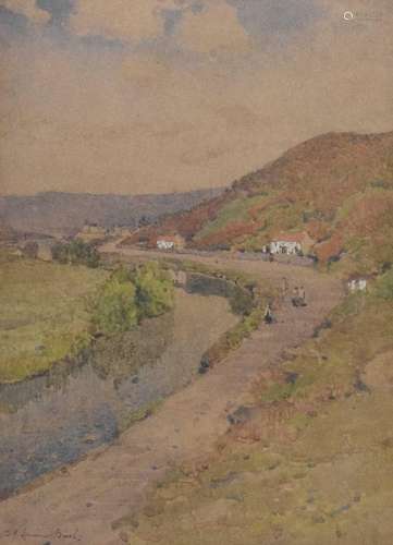 Samuel John Lamorna Birch RA (1869-1955) - Watercolour - The...