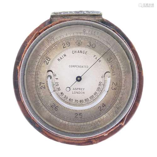 Asprey - Early 20th Century pocket barometer