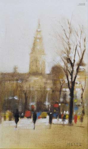 Anthony Robert Klitz (1917-2000) - Oil on canvas - Cambridge...