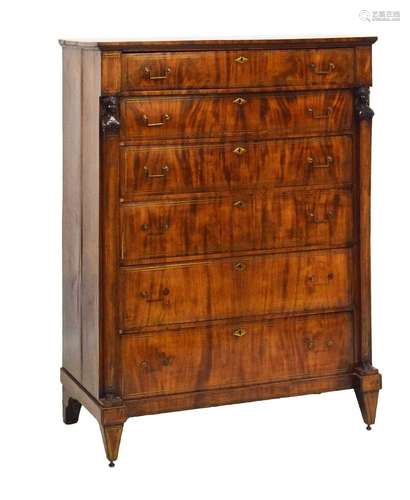 Early 19th Century Continental chest of drawers