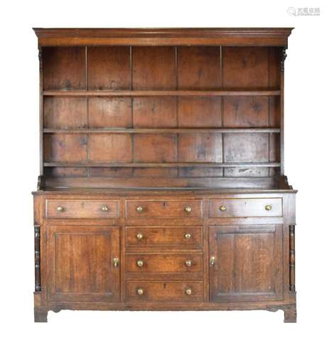 George III oak dresser