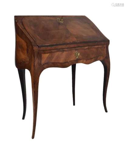 French kingwood and tulipwood bureau de dame