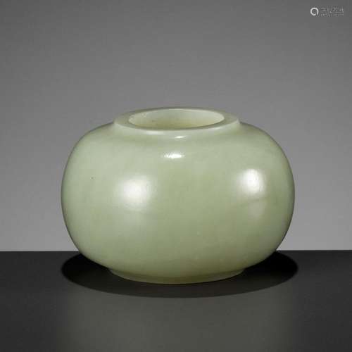 A JADE WATERPOT, CHINA, 18TH CENTURY