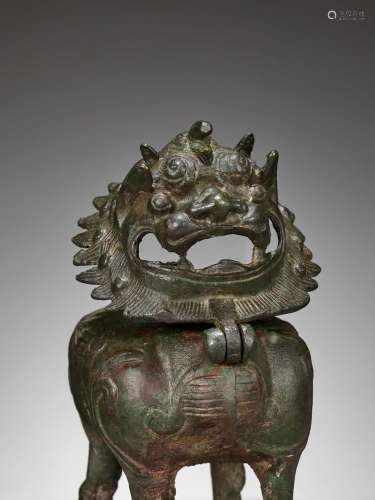A ‘LUDUAN’ BRONZE CENSER, CHINA, 17TH CENTURY
