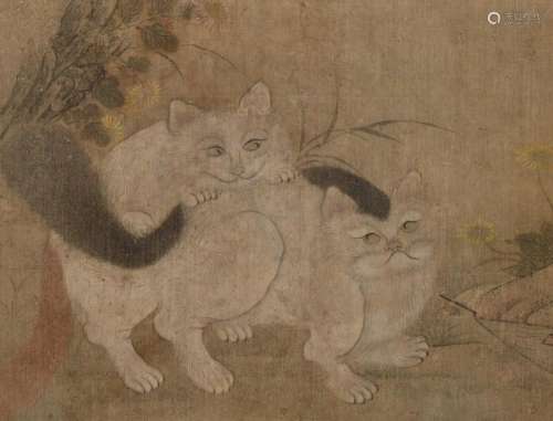 ‘CATS AT PLAY’, MING DYNASTY, 1368-1644