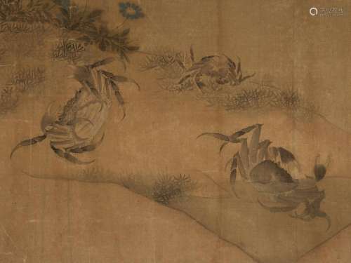 ‘NINE CRABS GOING ASHORE’, MING DYNASTY