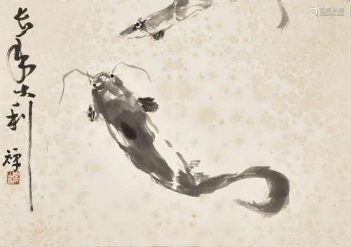 ‘NEW YEAR’S FISH’, BY LI KUCHAN (1899-1983)