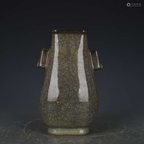 Kiln crack penetration ears vase antique vase is an antique ...