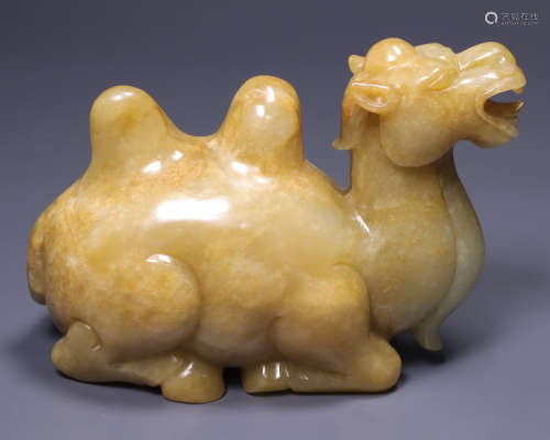 A jade camel