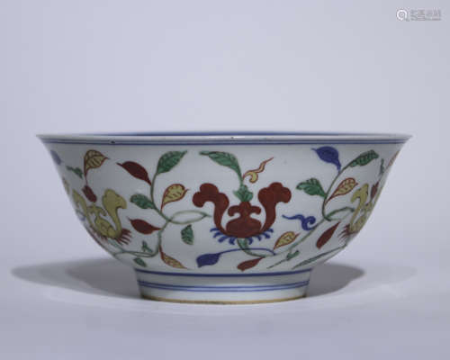 A Wu cai bowl