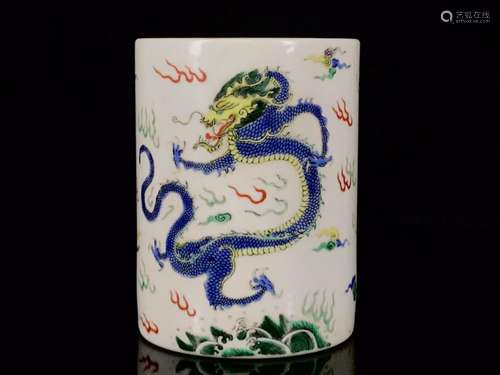 Five dragon tattoo pen container 14.2/11.099006579