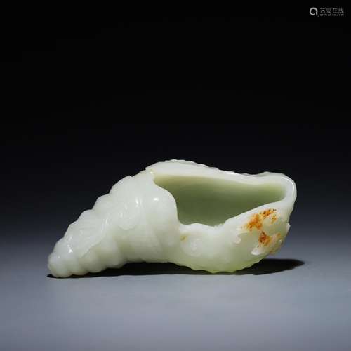 6.5 cm long and 14.8 cm wide, hetian jade water, after the 4...