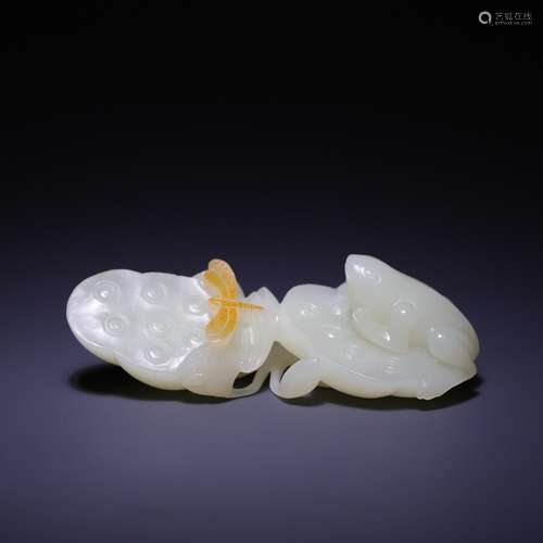 , hetian jade carvings fertility to pieces, size: 10.5 * * *...