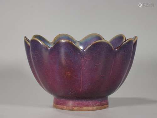 Lotus, jun porcelain bowlSize, 11 * 20 cm