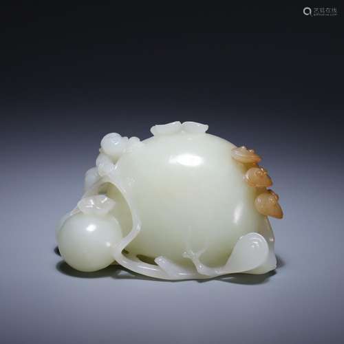 Water jar, hetian jade pomegranates shape, size: 7.6 * * * *...