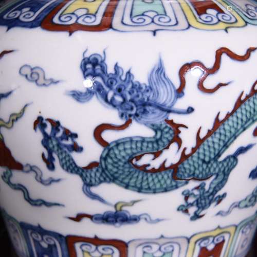 Big chenghua bucket color YunLongWen rothschild sealing-wax ...