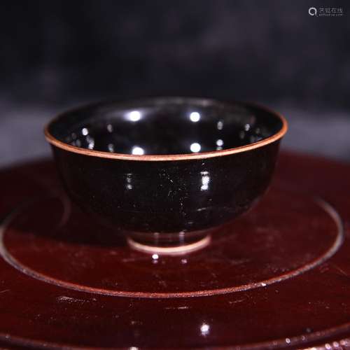 Big ji kiln sharply glaze leaves konoha temmoku tea light 4 ...