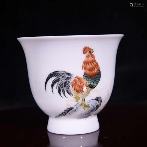 The pastel color prosperous grain glass cup 6.1 * 6.8 cm hig...