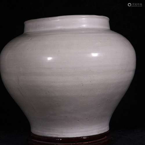 Big egg white glaze dozen major nail big jar of 28 * 31.3 cm...