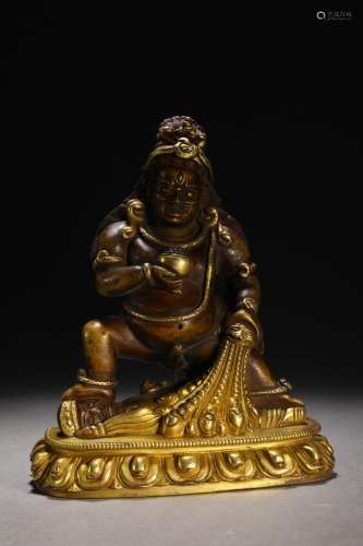 The custodian of the gold statuesSize: 12 * 6.5 * 15 cm weig...