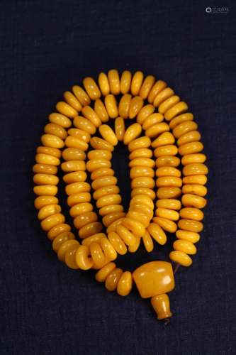 Wax, wax abacus beads 108, yellow chicken oil, quality perfe...