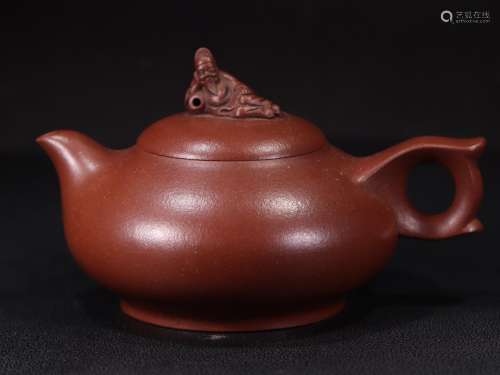 Violet arenaceous li bai drunken old teapot, specifications:...