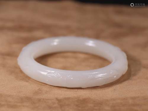 Hetian jade seed makings in extremely good fortune a bracele...