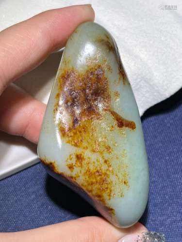 102.7 grams, xinjiang hetian jade seed expects the original ...