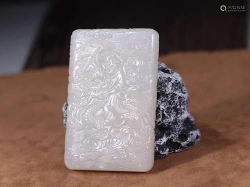 Hetian jade jade CARDS, seed makings long specifications: 7....