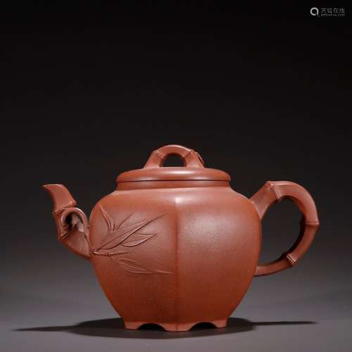 , purple bamboo tea POTS.Specification: high 15.5 cm wide 10...