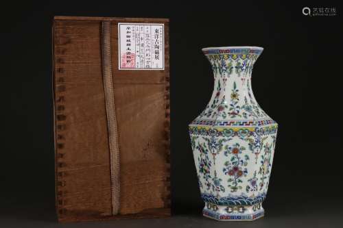 Flower color bucket vaseSpecification: high 33.6 17.6 cm wid...