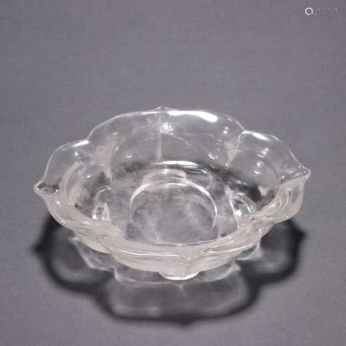 White crystal flower writing brush washer.Specification: hig...