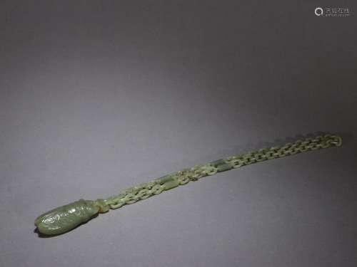 - hetian jade jade material "wong filled" necklace...
