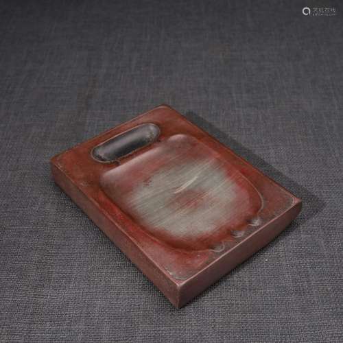 Loose marble "four inkstone" three hall hide Jane&...