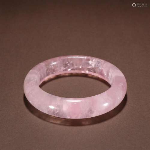 A Fine Pink Crystal Bracelet