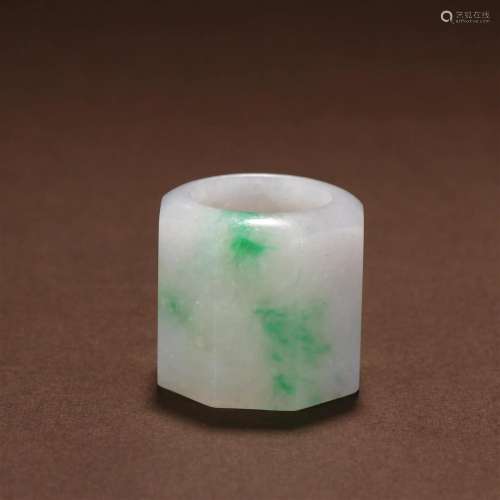 A Top and Rare Jadeite Ring
