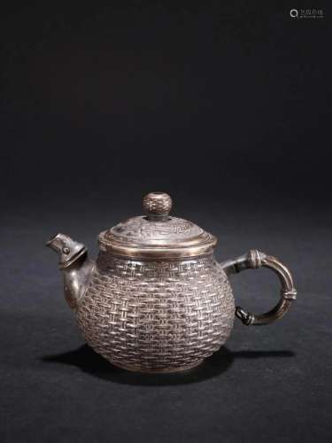 A Fine Silver Teapot