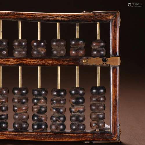 A Fine Huanghuali Abacus
