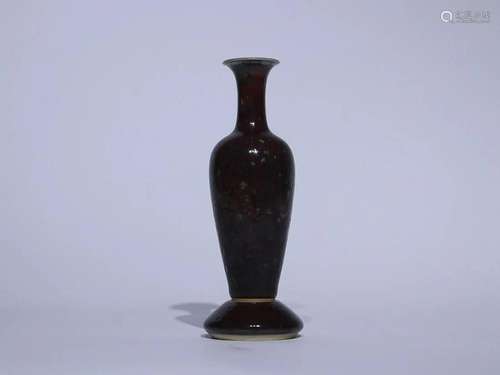 CHINESE PEACHBLOOM-GLAZED VASE