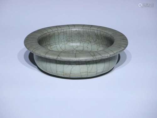 CHINESE GUAN-WARE BRUSH WASHER WITH 'IRON-WIRE' AND ...