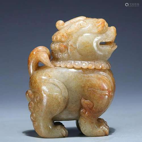 CHINESE HETIAN JADE BEAST