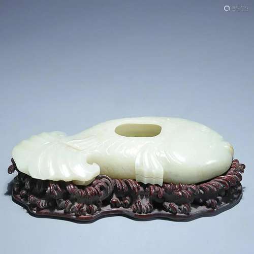 CHINESE HETIAN JADE WATER JAR