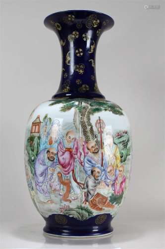 A Chinese Detailed Massive Story-telling Porcelain Fortune V...