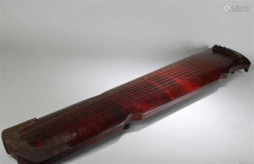 A Chinese Poetry-framing 7-string Guzheng