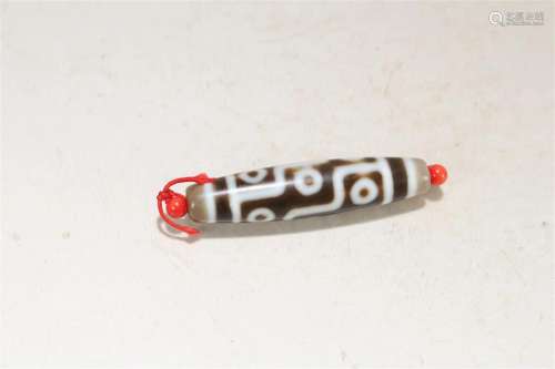 A Tibetan Religious Fortune Bead