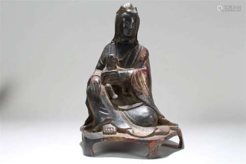 Chinese Fortune Religious Buddha Statue