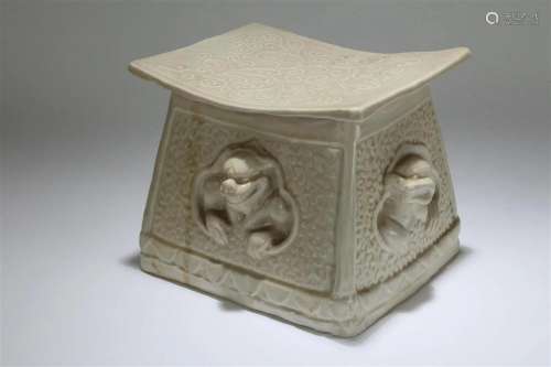 A Chinese Myth-beast Fortune Porcelain Stand